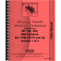 Massey Ferguson 760 Combine Parts Manual