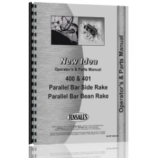 Image to represent New Idea 401 Parallel Bar Side Rake and Bean Rake Operators & Parts Manual New Idea 401 Parallel Bar Side Rake and Bean Rake Operators & Parts Manual