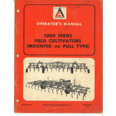Allis Chalmers 1000 Cultivator Operator's Manual (570786)