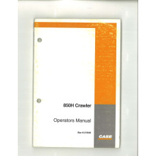 Image to represent Case 850H Crawler Operator's Manual (6-21940) Case 850H Crawler Operator's Manual (6-21940)
