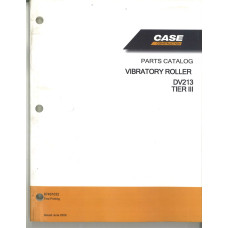 Image to represent Case DV213 Vibratory Roller Operator's Manual (87481032) Case DV213 Vibratory Roller Operator's Manual (87481032)