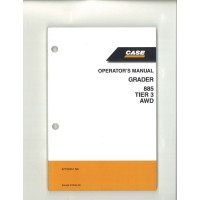 Case 885 Grader Operator's Manual (87729451NA) Case 885 Grader Operator's Manual (87729451NA)