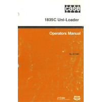 Case 1835C Uniloader Operator's Manual (911021) Case 1835C Uniloader Operator's Manual (911021)