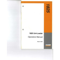 Case 1825 Uniloader Operator's Manual (911452) Case 1825 Uniloader Operator's Manual (911452)