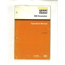 Image to represent Case 688 Excavator Operator's Manual (9-11601) Case 688 Excavator Operator's Manual (9-11601)