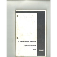 Case L Tractor Loader Backhoe Operator's Manual (9-25886) Case L Tractor Loader Backhoe Operator's Manual (9-25886)