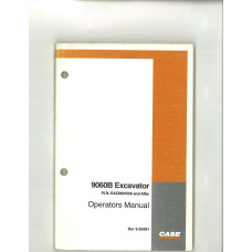 Image to represent Case 9060B Excavator Operator's Manual (9-29381) Case 9060B Excavator Operator's Manual (9-29381)