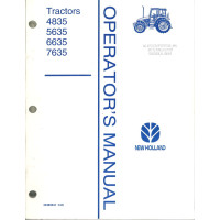 New Holland 5635 Tractor Operator's Manual (42483541) New Holland 5635 Tractor Operator's Manual (42483541)