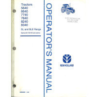 New Holland 8340 Tractor Operator's Manual (42564061) New Holland 8340 Tractor Operator's Manual (42564061)