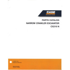 Image to represent Case CX210 N Excavator Parts Manual (6-36231NA) Case CX210 N Excavator Parts Manual (6-36231NA)