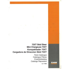 Image to represent Case 75XT Skid Steer Parts Manual (7-4092) Case 75XT Skid Steer Parts Manual (7-4092)