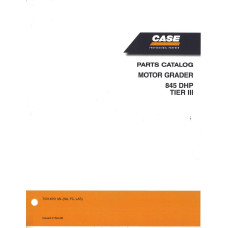Image to represent Case 845 DHP Grader Parts Manual (75314551ML) Case 845 DHP Grader Parts Manual (75314551ML)