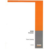 Case 850K Crawler Dozer Parts Manual (7-7631NA)