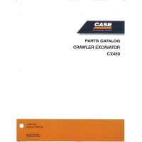 Case CX460 Excavator Parts Manual (7-8601NA)