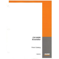 Image to represent Case CX135SR Excavator Parts Manual (7-8960NA) Case CX135SR Excavator Parts Manual (7-8960NA)