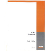 Case CX80 Excavator Parts Manual (79610NA) Case CX80 Excavator Parts Manual (79610NA)