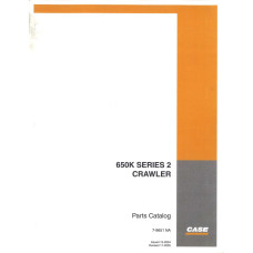 Case 650K Crawler Dozer Parts Manual (7-9651NA)