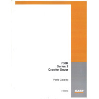 Case 750K Crawler Dozer Parts Manual (7-9660NA)