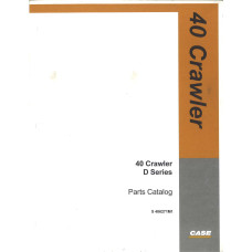 Case 40 Crawler Parts Manual (S406271M1)
