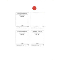 Case 23 Loader and Backhoe Attachment Service Manual (970011H)