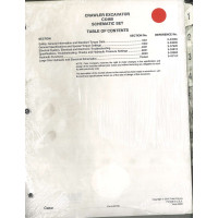 Case CX460 Crawler Excavator Schematic Set (953790)