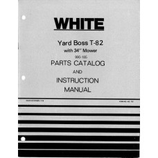 Image to represent White T82 Lawn & Garden Tractor Parts Manual (432755) White T82 Lawn & Garden Tractor Parts Manual (432755)
