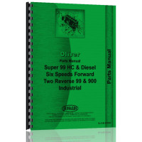 Oliver Super 99 Tractor Parts Manual Oliver Super 99 Tractor Parts Manual