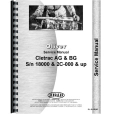 Oliver AG Cletrac Crawler Service Manual