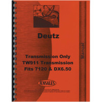 Deutz Allis 7120 TW911 Transmission Service Manual