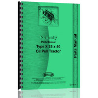 Rumely 25-40-X Oil Pull Tractor Parts Manual Rumely 25-40-X Oil Pull Tractor Parts Manual
