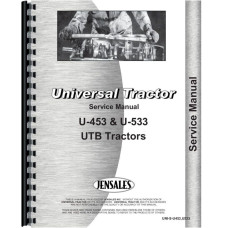 Image of Universal U-533 UTB Tractor Service Manual