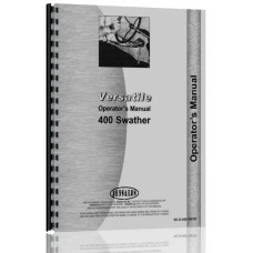 Versatile 400 Windrower Operators Manual (1984) Versatile 400 Windrower Operators Manual (1984)