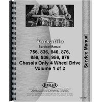Versatile 756 Tractor Service Manual (Chassis) Versatile 756 Tractor Service Manual (Chassis)