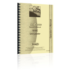 Image of Case | Case-IH (David Brown) 1816C Uni-loader Operator Manual - PDF Download and Printed Copy Image of Operator Manual fits Case 1816C Uni-loader