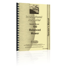 Image of Farmall | International Harvester 100 Operator Manual - PDF Download and Printed Copy Image of Operator Manual fits Farmall | International Harvester 100 Balanced Mower