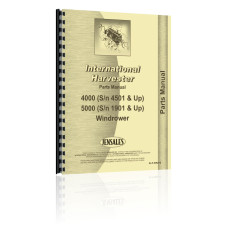 Image of Parts Manual fits Farmall | International Harvester 4000 Windrower (4501 and up)