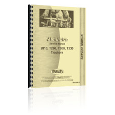 Image of Mahindra 2810 Service Manual - PDF Download and Printed Copy Image of Service Manual fits Mahindra 2810 Chassis Only - No Engine - T290, T300, T330