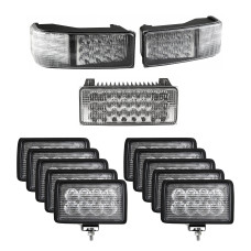 Image to represent Case IH STX500 Tractor LED Flood Beam Light Kit for Case IH Magnum Tractors- (Pkg. of 13) - 8302326 Image of Case IH STX500 Tractor LED Flood Beam Light Kit for Case IH Magnum Tractors- (Pkg. of 13) - 8302326