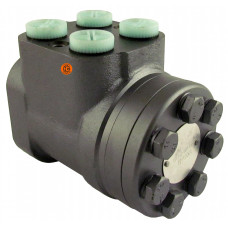 Image of McCormick C60 Tractor Steering Motor, w/ Relief Valve - HA366441