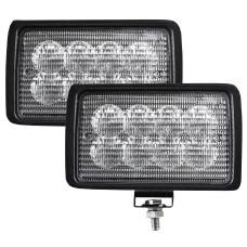Image of McCormick MTX175 Tractor CREE LED Flood Beam Light Set, 3200 Lumens - (Pkg. of 2) - HA92270 SET