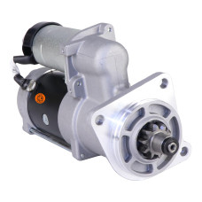 Image to represent Case 450CT Skid Steer Loader Starter - New, 12V, PLGR, 2.9kW, 10 Tooth, CW, Aftermarket Delco Remy - HF87366159 Image of Case 450CT Skid Steer Loader Starter - New, 12V, PLGR, 2.9kW, 10 Tooth, CW, Aftermarket Delco Remy - HF87366159