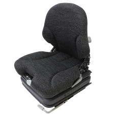 Image to represent Bobcat S150 Skid Steer Loader Grammer Low Back Seat for Skid Steers & Forklifts, Black Fabric w/ Air Suspension - S8302336 Image of Bobcat S150 Skid Steer Loader Grammer Low Back Seat for Skid Steers & Forklifts, Black Fabric w/ Air Suspension - S8302336