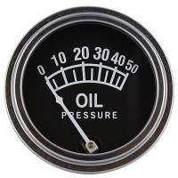 Massey Harris Universal Oil Pressure Gauge (0 - 50 PSI) (ABC082) Massey Harris Universal Oil Pressure Gauge (0 - 50 PSI) (ABC082)