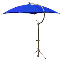 Massey Ferguson Deluxe Blue Umbrella with Brackets (ABC2366) Massey Ferguson Deluxe Blue Umbrella with Brackets (ABC2366)