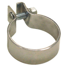 Massey Harris Chrome Muffler Clamp (ABC351) Massey Harris Chrome Muffler Clamp (ABC351)