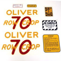 White / Oliver 70 Mylar Decal(DEC154) White / Oliver 70 Mylar Decal(DEC154)