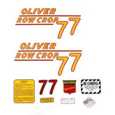 White / Oliver 77 Mylar Decal(DEC162) White / Oliver 77 Mylar Decal(DEC162)