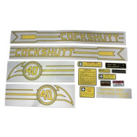 Cockshutt 40 Mylar decal(DEC1961) Cockshutt 40 Mylar decal(DEC1961)