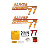 White / Oliver 77 Mylar Decal(DEC368) White / Oliver 77 Mylar Decal(DEC368)