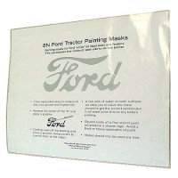 Ford Script Painting Mask Kit (For - Fenders And Hoods) (FDS174) Ford Script Painting Mask Kit (For - Fenders And Hoods) (FDS174)